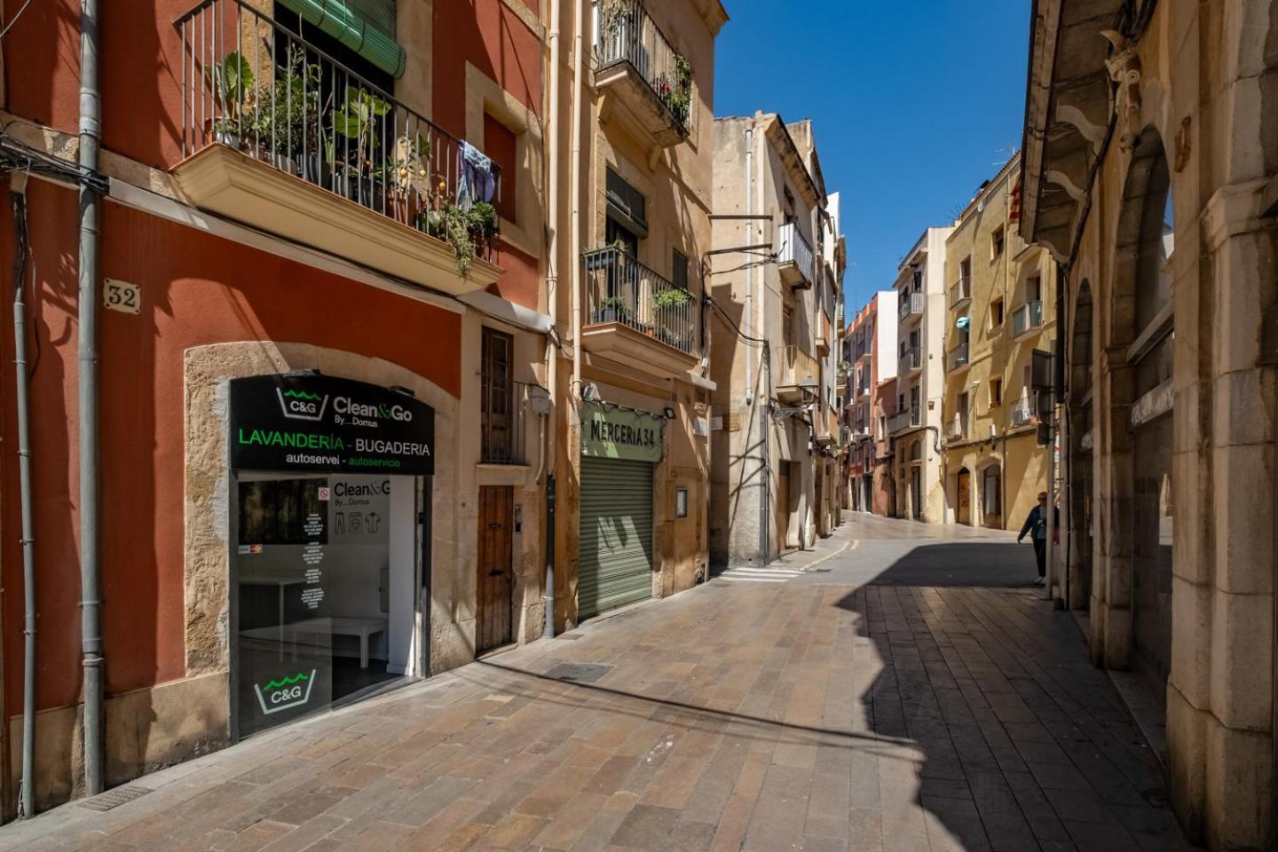 Apartamento en el corazón de Tarragona. Planta baja con patio. Apartamento Exterior foto