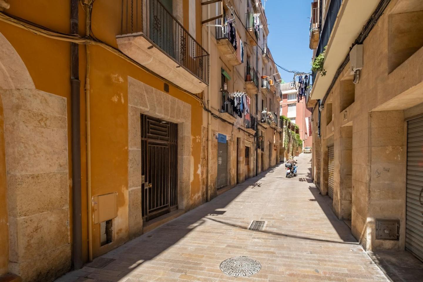 Apartamento en el corazón de Tarragona. Planta baja con patio. Apartamento Exterior foto